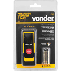 Medidor Distancia Laser 20M20 Vonder