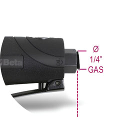 Mini Catraca Reversível Pneumática 1/4'' 24 Nm 1921B1 Beta