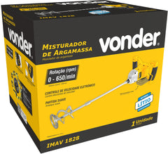 Misturador Argamassa Intercambiável 18V s/ Bat s Carr Vonder