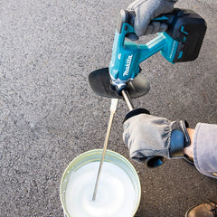 Misturador de Tinta e Massa Sem Fio 18V Com 2 Baterias Carregador Acessórios DUT130RTE Makita