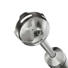 Mixer 3 em 1 Elétrico com Processador WAP Inox WM1 Turbo com Batedor de Claras 4 Laminas Miniprocessador 127V