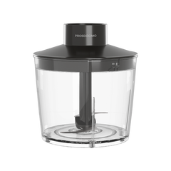Mixer 3 em 1 Elétrico com Processador WAP Inox WM1 Turbo com Batedor de Claras 4 Laminas Miniprocessador 127V