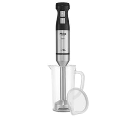 Mixer PMX2000 800W 127V 3 em 1 Philco Preto Processador Com Jarra Copo e Batedor de Claras