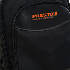 Mochila para Ferramentas Nylon Preta Presto