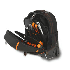 Mochila Trolley com Rodas para Ferramentas com 5 Bolsos Exteriores e 2 Bolsos Inferiores C6T Beta