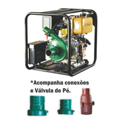 Motobomba Diesel Centrífuga 2.1/2X2'' 7CV P Elétrica Buffalo