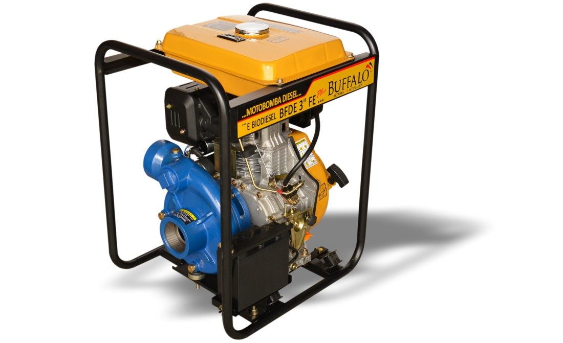 Motobomba Diesel Ferro Fundido 3X3'' 10CV P Elétrica Buffalo