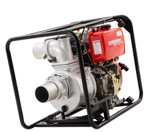 Motobomba Kawashima Dw400Ae 4'' Diesel 418CC 10HP