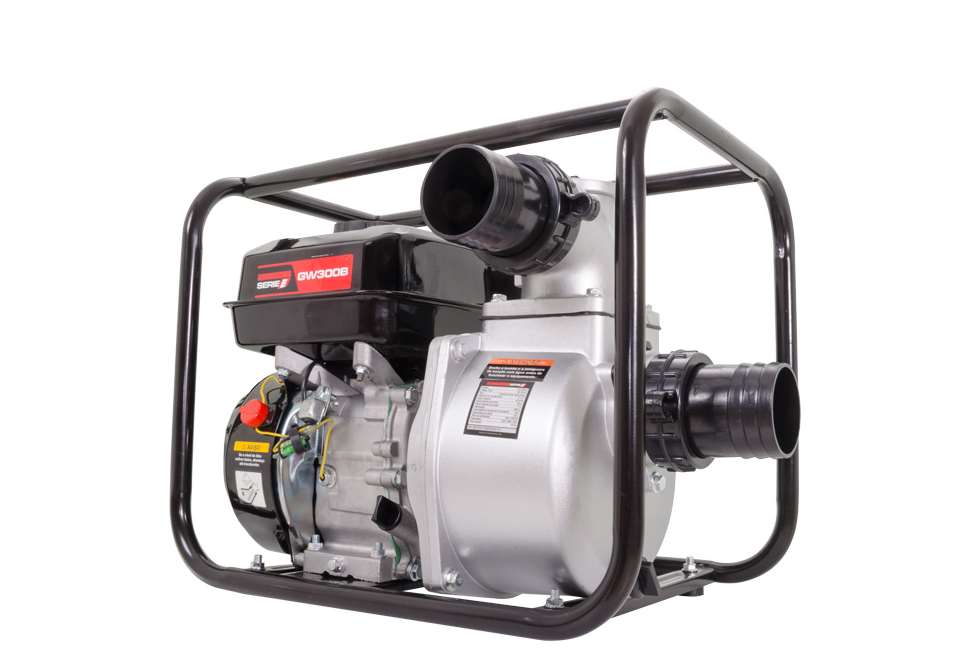 Motobomba Kawashima Gw300-B  3''x3" Gasolina 208CC Auto-Escorvante