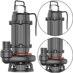 Motobomba Submersível para Esgoto Doit WQ12-10-1.1C 1,5 HP Trifásica 380V