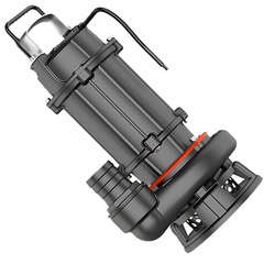 Motobomba Submersível para Esgoto Doit WQ12-10-1.1C 1,5 HP Trifásica 380V