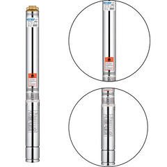 Motobomba Submersível Centrífuga para Água 4" Dongyin 4SD5/6 1,5M 1,0 HP Trifásica 380V