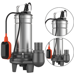 Motobomba Submersível para Esgoto Lepono LSWM100CA 1,0 HP Monofásica 220V