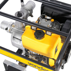Motobomba à diesel 3" 7hp 4 tempos manual água limpa Vonder