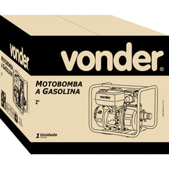 Motobomba à gasolina 2" 7hp 4 tempos partida manual Vonder