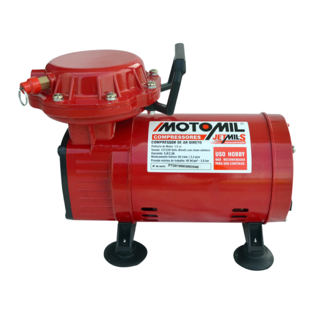 Motocompressor 2,3 Pás Hobby 1/3HP 127/220V JETMIL-S Motomil