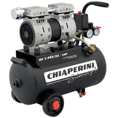 Motocompressor Sem Óleo SilenciAr 21L 220V 023620 Chiaperini