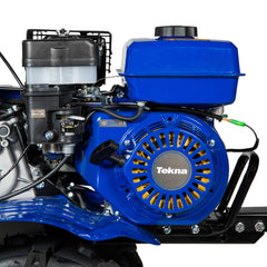 Motocultivador a Gasolina TK90R Tekna 7HP 212CC Com 24 Lâminas Guidão Rotacional e Enxadas Modulares