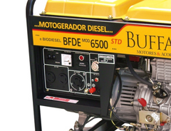 Motogerador Diesel Buffalo 5KVA Mono P Elétrica Quadro STD