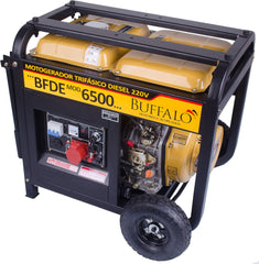 Motogerador Diesel Buffalo 5KVA Trif 127/220V P Elétrica