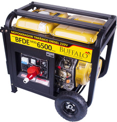 Motogerador Diesel Buffalo 5KVA Trif 127/220V P Elétrica