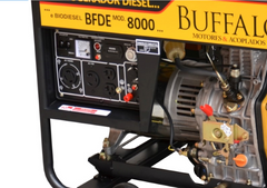 Motogerador Diesel Buffalo 6KVA Mono 115/230V P Elétrica