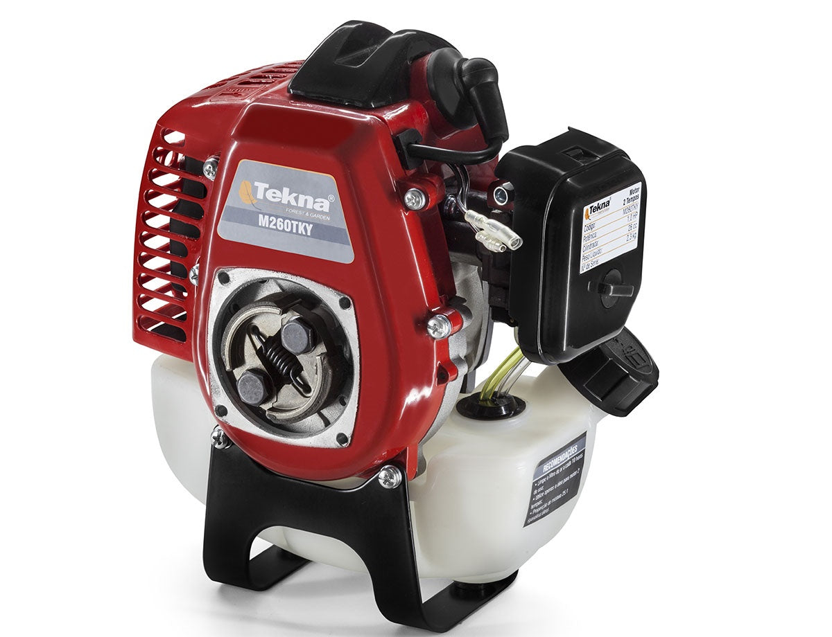 Motor 26 CC 2T Cor Vermelha com Embreagem Tekna