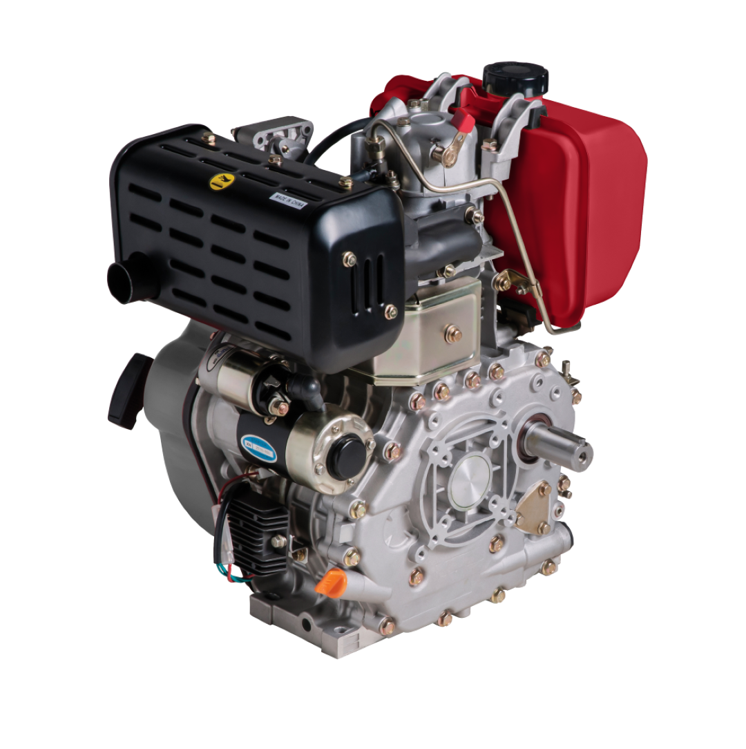 Motor Diesel 10,0CV Eixo H Partida Elétrica com Redução BD-10.0 Branco