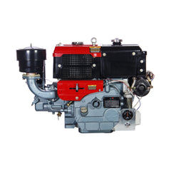 Motor Diesel Refrigerado Água 638Cc 12,5Hp 2.400Rpm Radiador Partida Elétrica TDWE12.5RE-XP Toyama