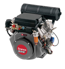 Motor Diesel 22,0CV Eixo H Partida Elétrica BD-22.0 G2 Branco
