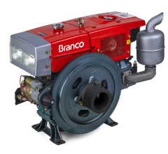 Motor Diesel 22CV 1195cc P.Elét Radiador BDA-22.0RAE Branco