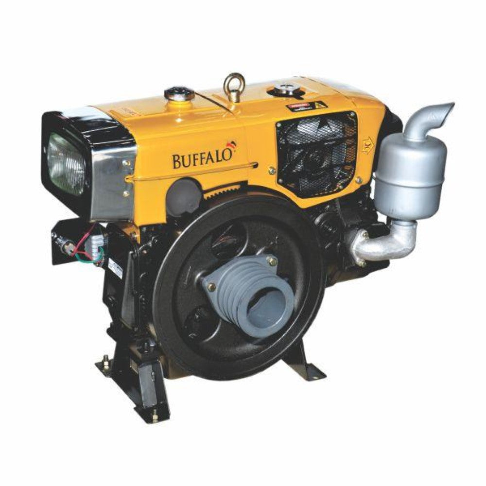 Motor Diesel Buffalo 18CV 996cc 4T P Elét c/Radiador e Farol