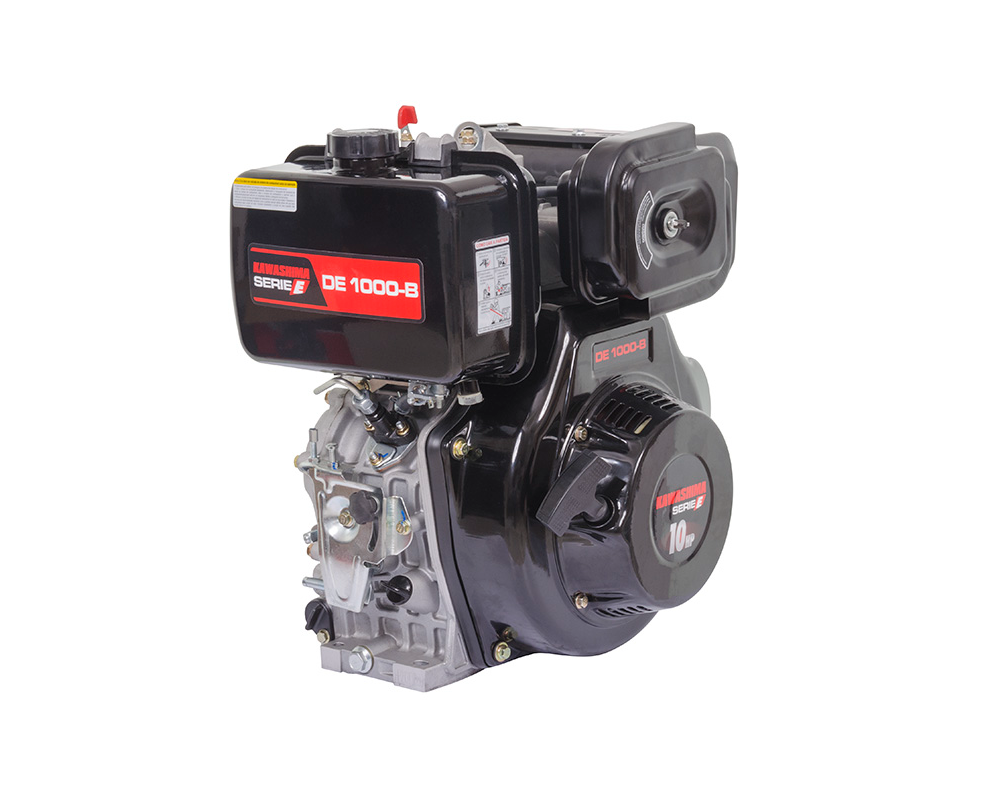 Motor Estac Diesel De-1000B 418CC 10HP Refrigerado A Ar 5,5L