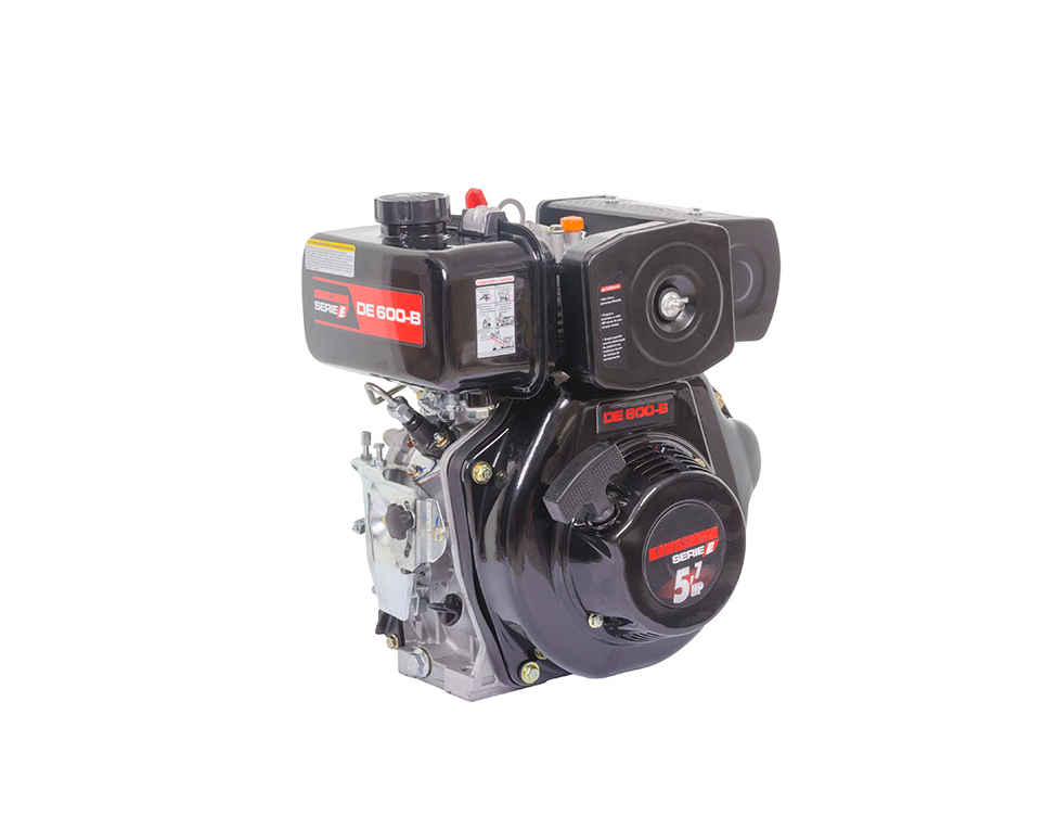 Motor Estac Diesel De-600B 247CC 5 7HP Refrigerado A Ar 2,5L