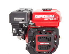Motor Estacionário à Gasolina 212CC 7Hp Kawashima Ge700-E