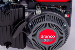 Motor Gasolina 3,0CV Eixo H Partida Manual B4T-3.0H Branco
