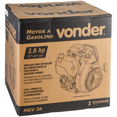 Motor para Compactador de Percussão MGV36 Gasolina 3,6 HP 4 T Vonder