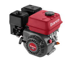 Motor Gasolina 5,5CV Eixo H Partida Manual B4T-5.5H Branco