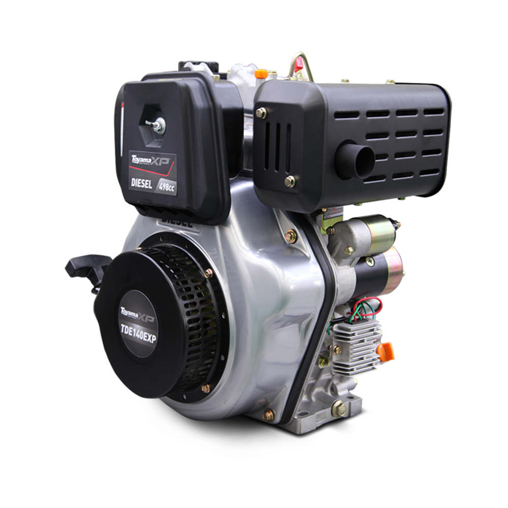 Motor Diesel TDE140EXP 13.5 HP 4 Tempos Partida Elétrica Toyama