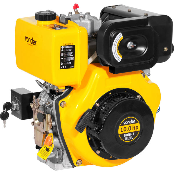 Motor à diesel 10hp 4 tempo manual Vonder
