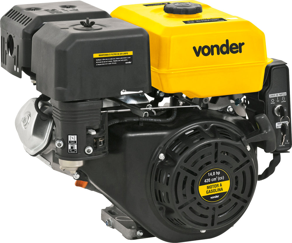 Motor À Gasolina 11,8hp 4 Tempos Vonder