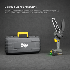 Motoserra De Poda Portátil WAP Sabre 6 K21 S01 Sabre 6 Polegadas 2000mnAh Corte de 10cm Para Jardinagem