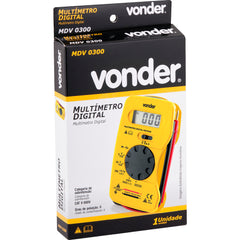 Multímetro digital ac/dc 200-500 volts mdv0300 Vonder