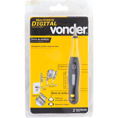 Multiteste digital 12-220 volts tipo fenda Vonder