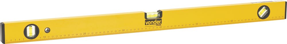 Nível alumínio 30" 3 bolhas - Vonder Plus