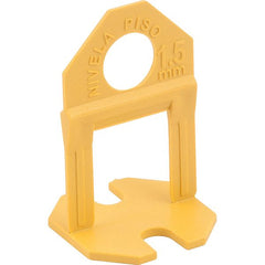 Nivelador Piso Amarelo 1,50mm com 100 peças Vonder