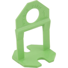 Nivelador Piso Verde 1,00mm com 100 peças Vonder