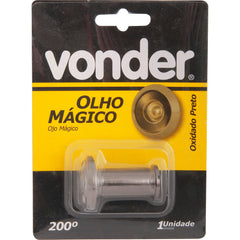 Olho magico oxidado preto Vonder