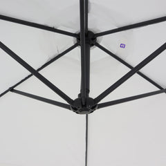 Ombrellone Suspenso Veneza 3,00m Branco Bel
