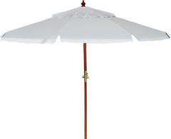 Ombrellone Madeira Cobertura PVC manivela 2,70m Branco Bel Lazer